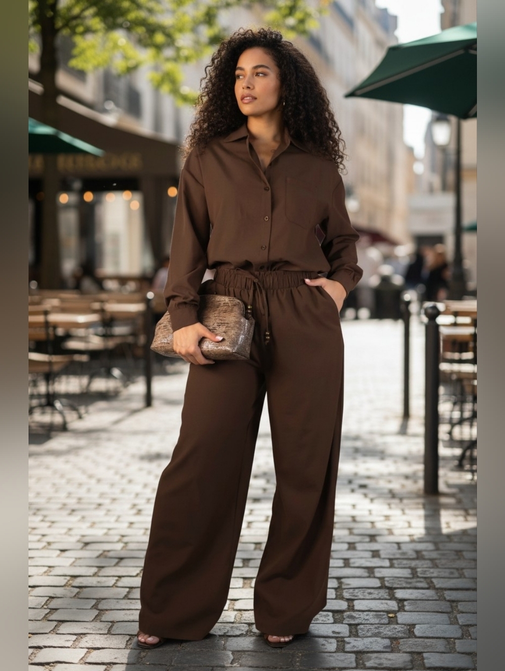 Lauryn Relaxed Fit Two-piece Set